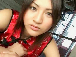 Busty babe teases in her sexy Nippon lingerie, ready for a XXX fuck in Tokyo